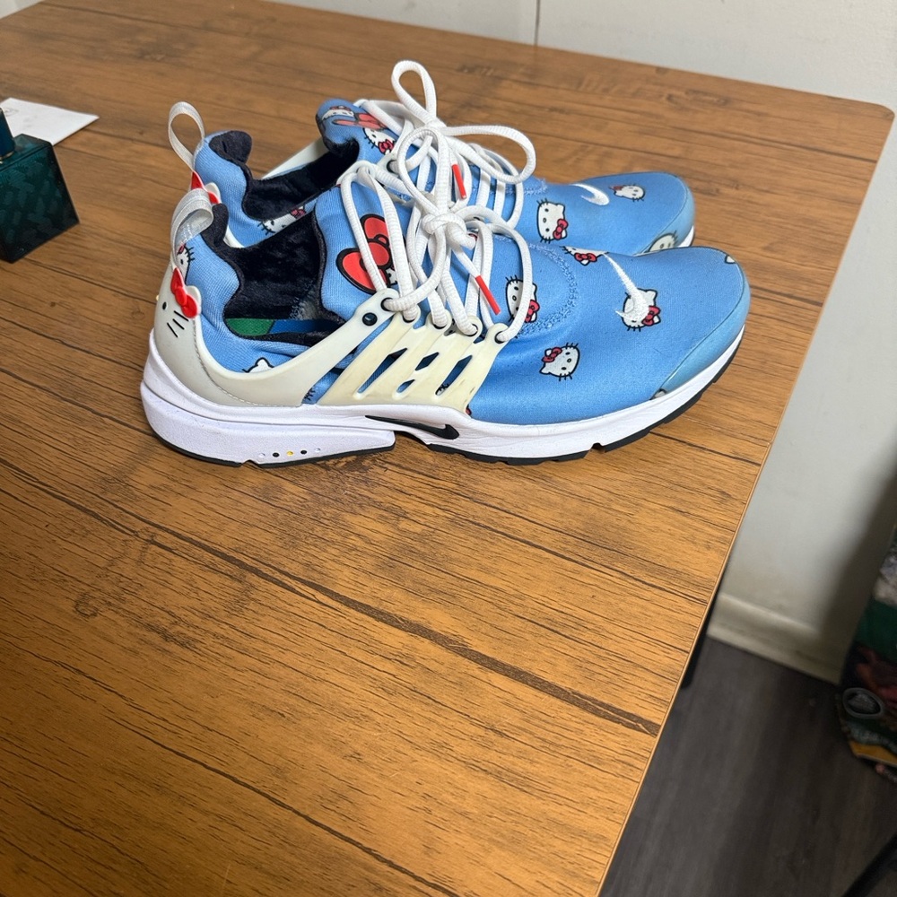 Hello Kitty Blue and White Kids Sneakers